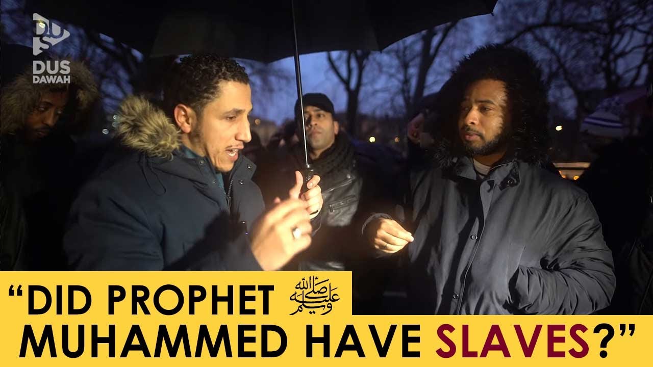 Did Prophet Muhammed ﷺ  Have Slaves? | Shamsi And Raven at Speakers Corner