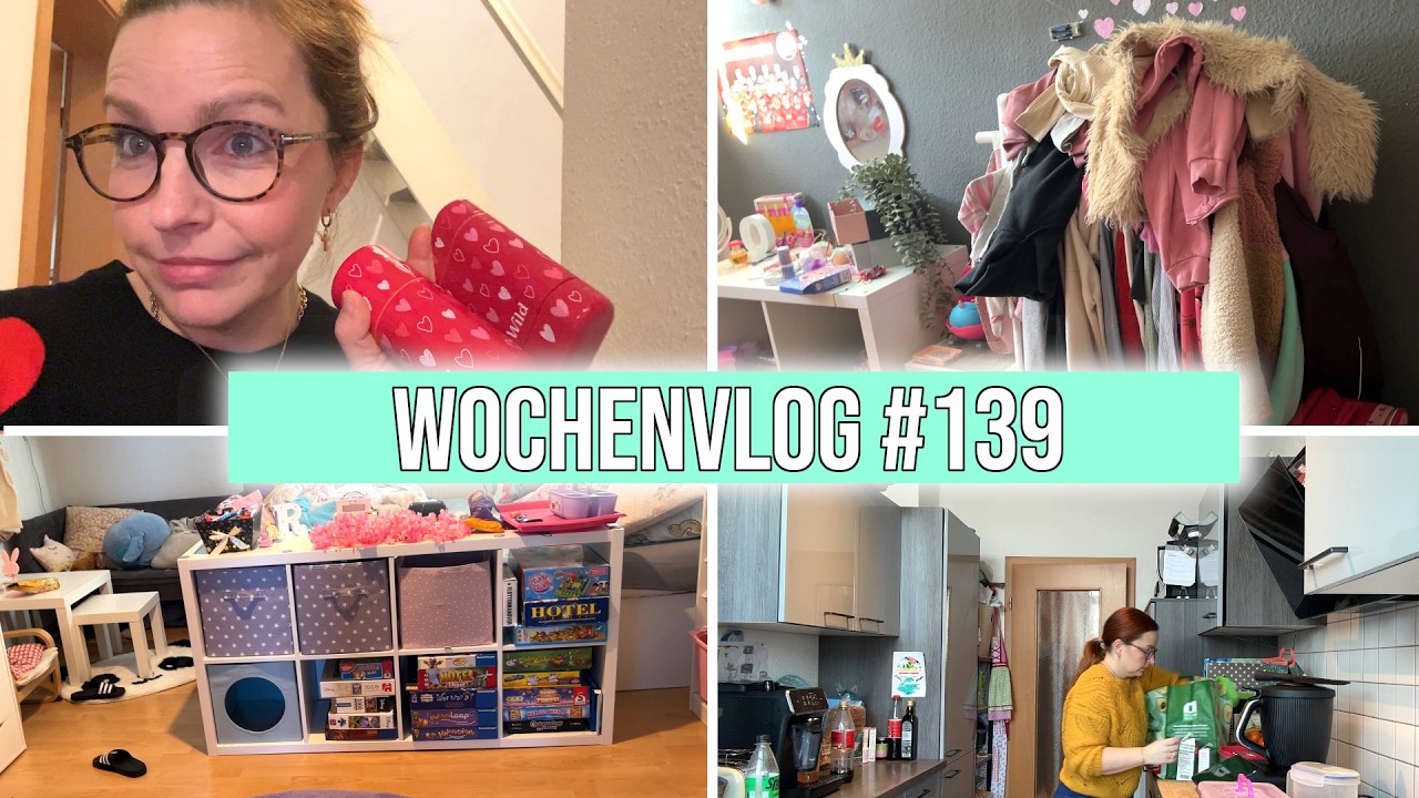 WOCHENVLOG #139 | Wir stellen die Kinderzimmer um | Das sind WIR #wildcosmetics