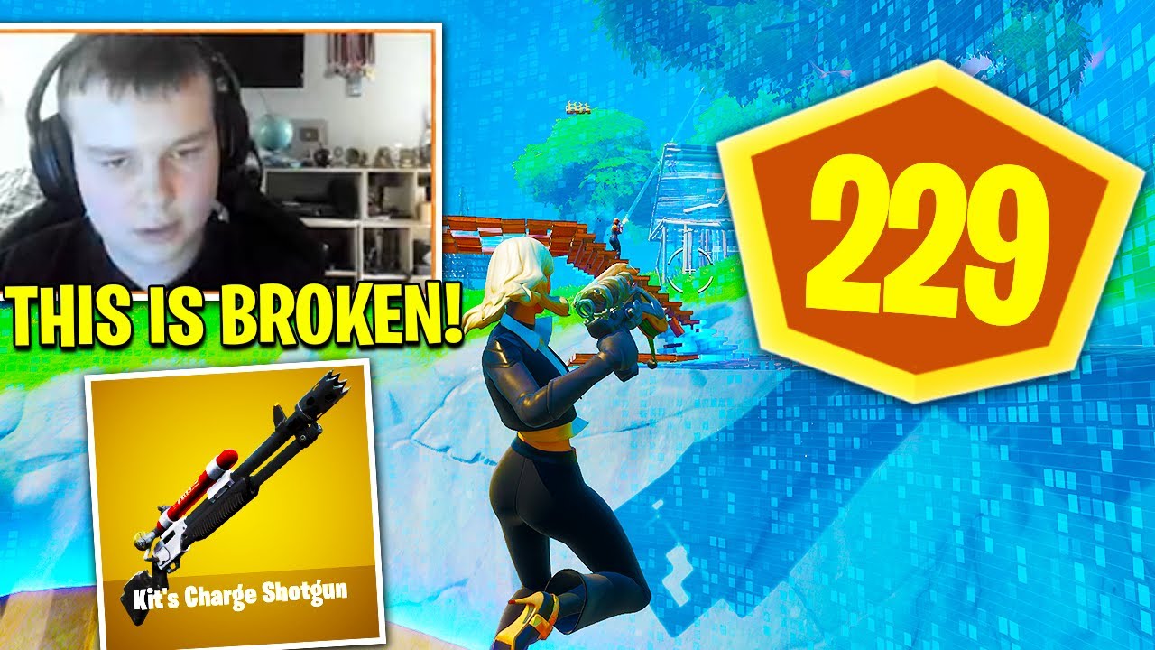 BENJYFISHY *GOD MODE* w/  NEW CHARGE SHOTGUN STRAT in HYPE NITE! Fortnite Season 3 Chapter 2