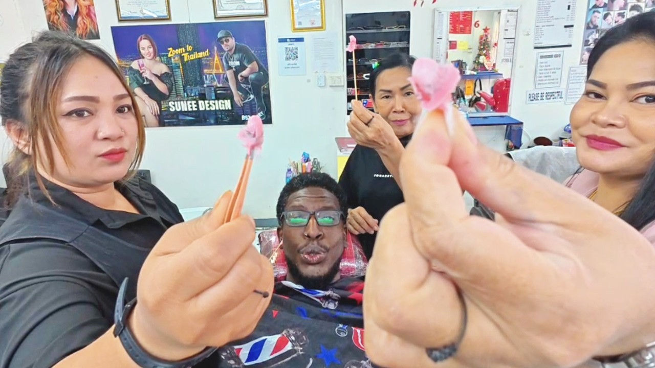 💈 Три тайские парикмахерши сделали мне все, кроме стрижки – Паттайя 🇹🇭