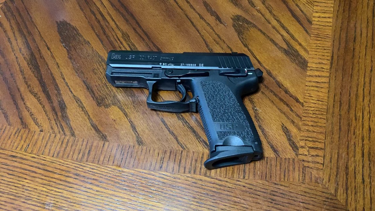 Компактная полевая полоса H&K USP 9 мм, также известная как разборка