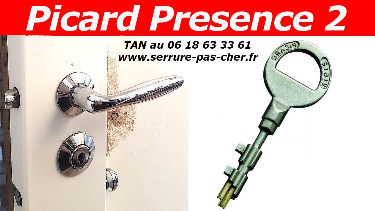 TUTO : Comment changer une serrure Picard Pr&eacute;sence 2 ?