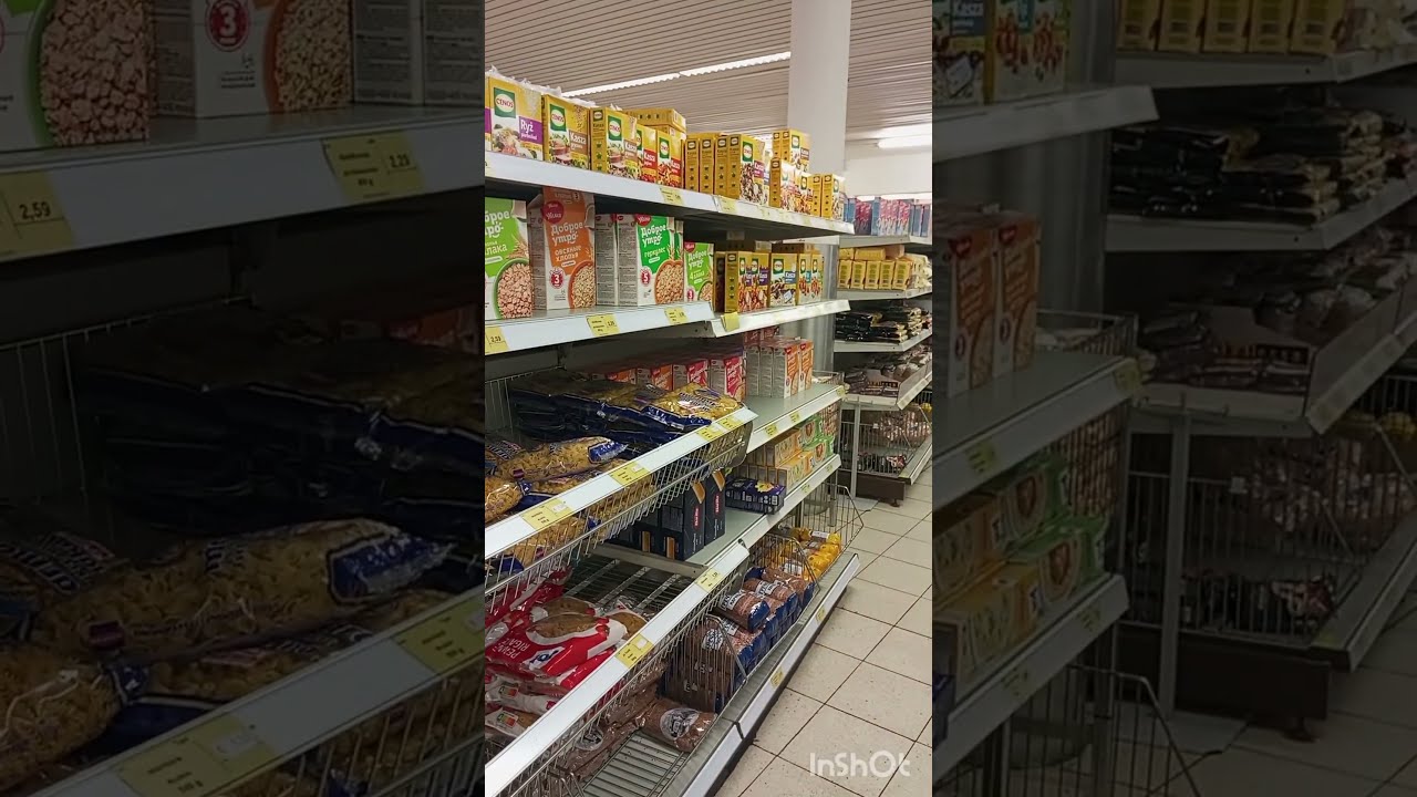 CENTIK Supermarket a RUSSIAN market!Sells fish&meat & many more...Let's tour!!!