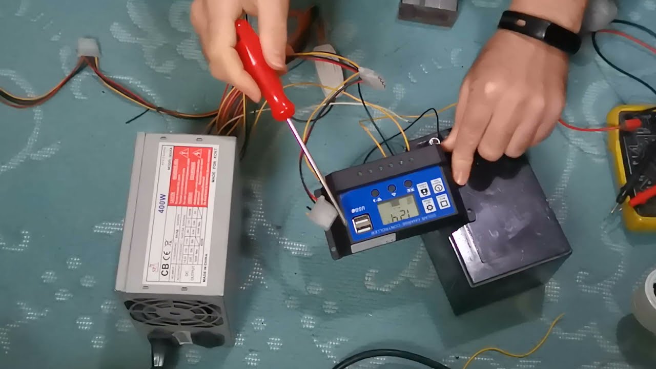 Bilgisayar Güç Kaynağı ile Akü şarj etme - Power Supply Çıkışları bilgiler