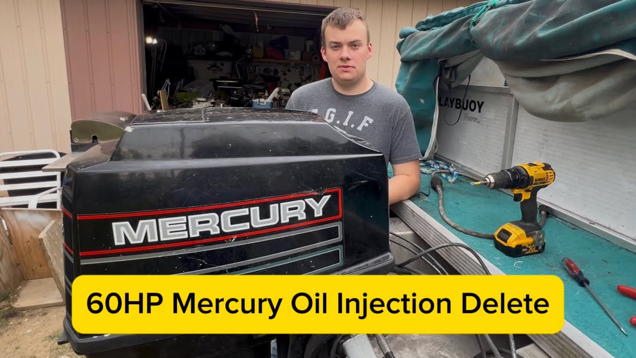 Mercury Outboard Oil Injection Delete: Step-by-Step for 90s 2-Strokes