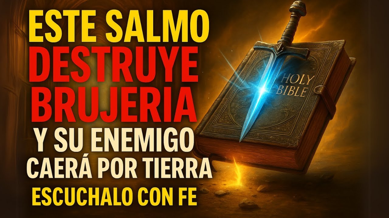 ¡Estos salmo DESTRUYEN EL MAL, LA BRUJERÍA Y LAS MALDICIONES! de tu vida y de tu hogar