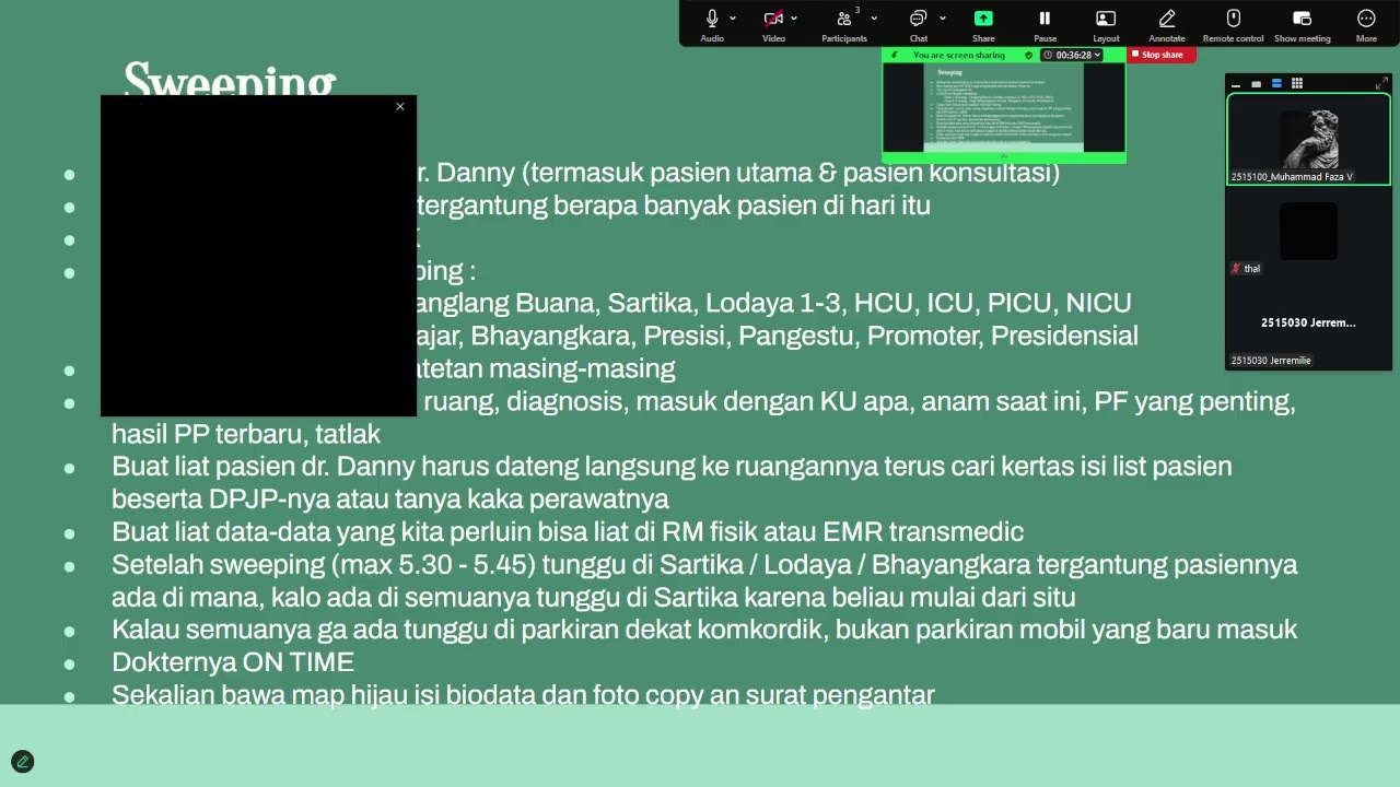 Briefing SA Bedah