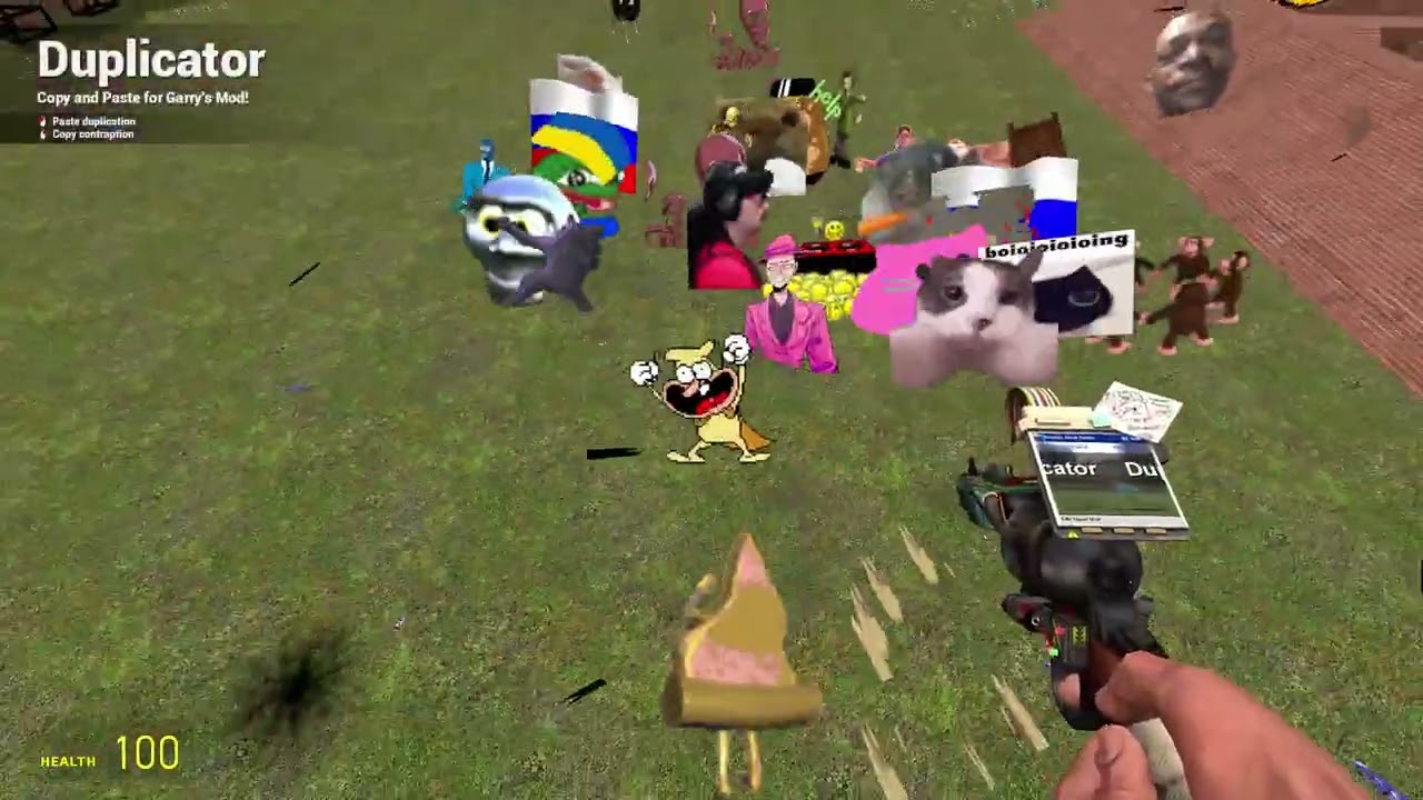 Too mach nextbots memes chasing me in Garry is mod