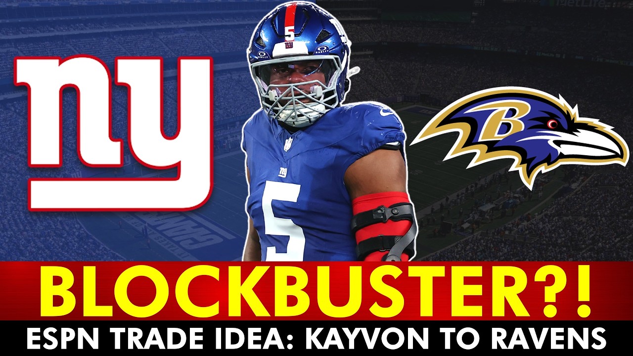 Kayvon Thibodeaux Trade To RAVENS? Giants Trade Rumors via ESPN
