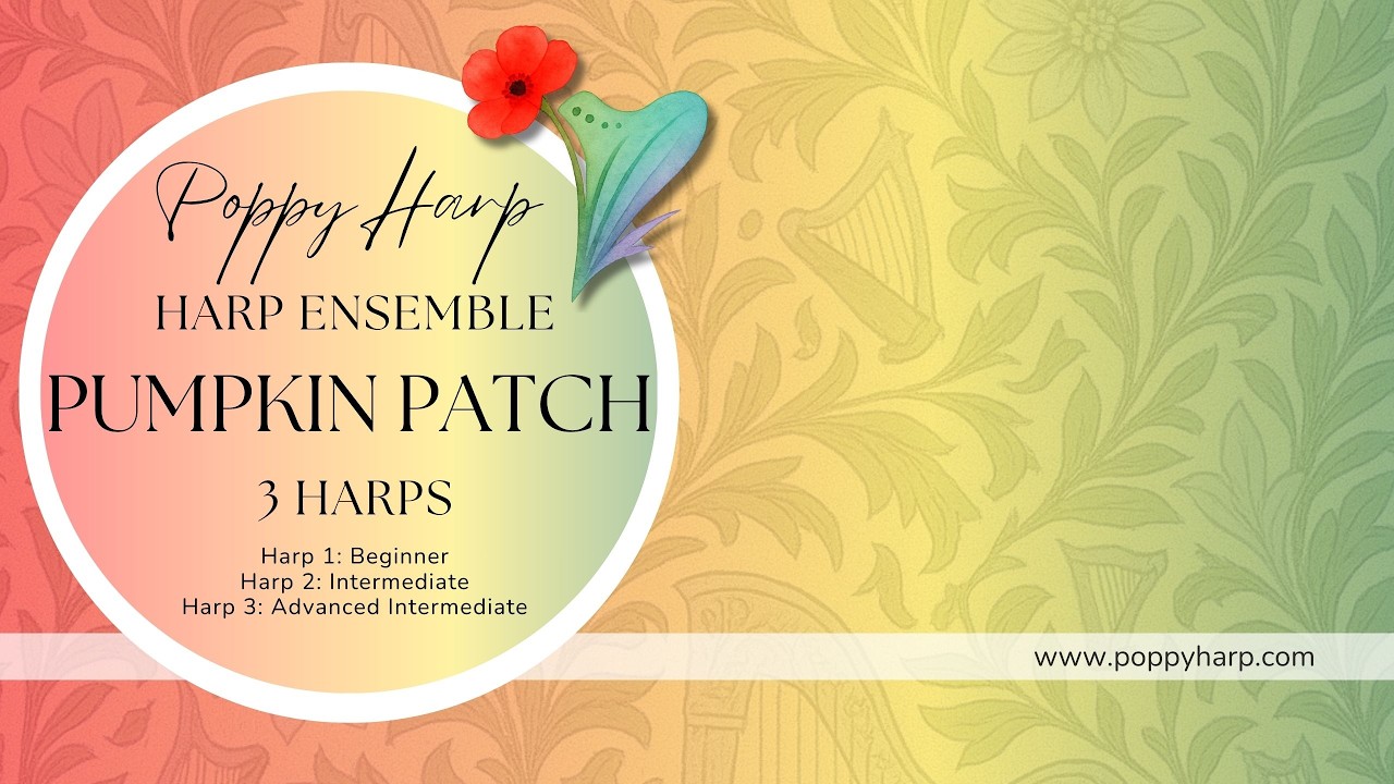 Pumpkin Patch for Harp Ensemble