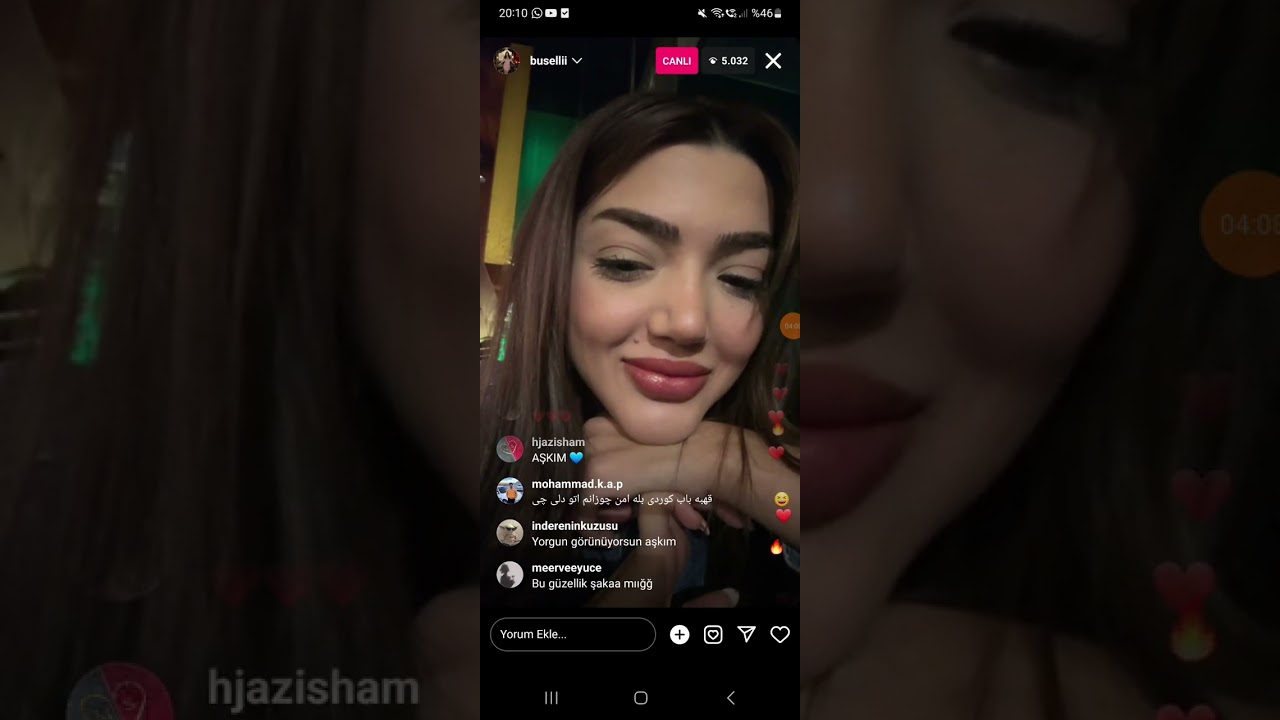 Buse Ünlü İnstagram Yayını