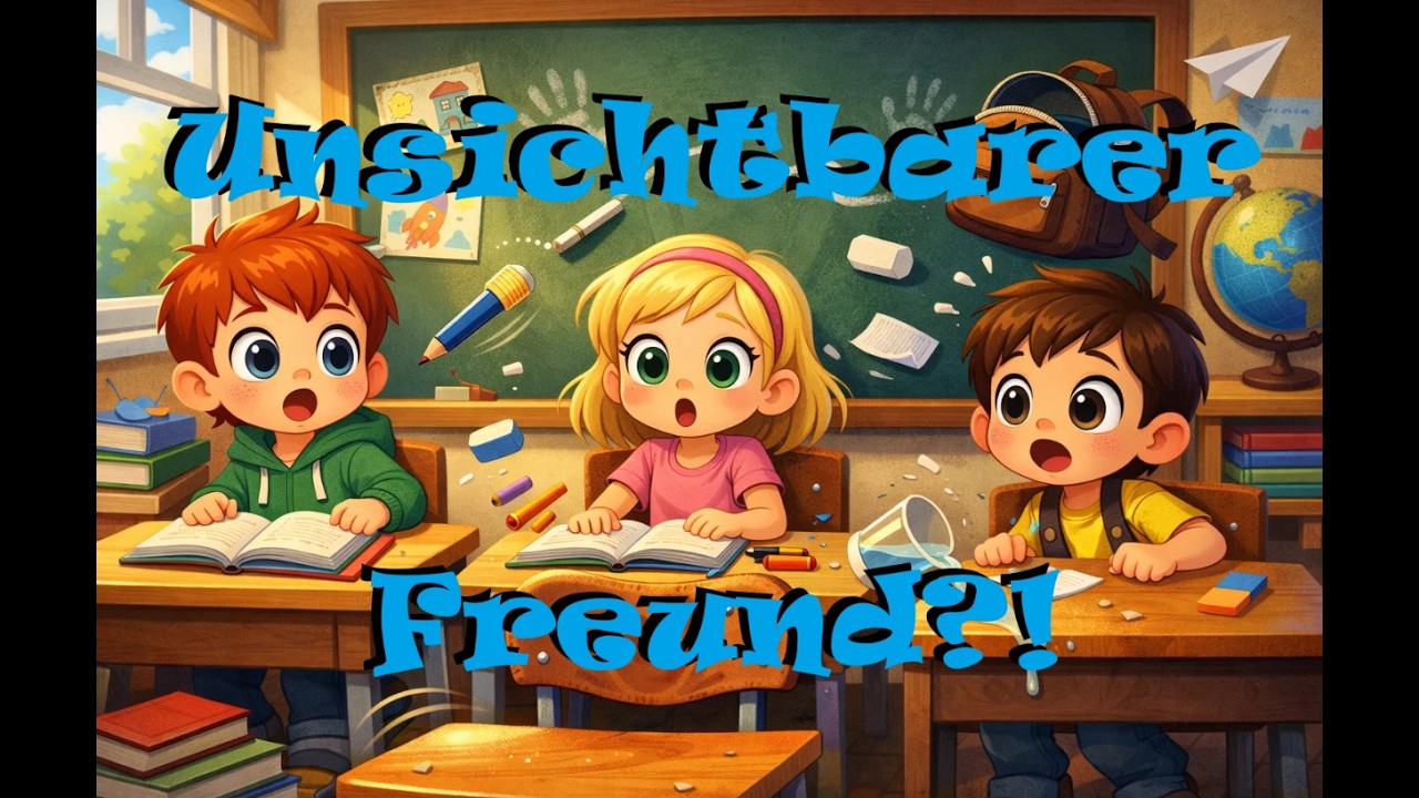 Der unsichtbare Freund im Klassenzimmer 👀✨ | Eine Mutmach-Geschichte für Kinder