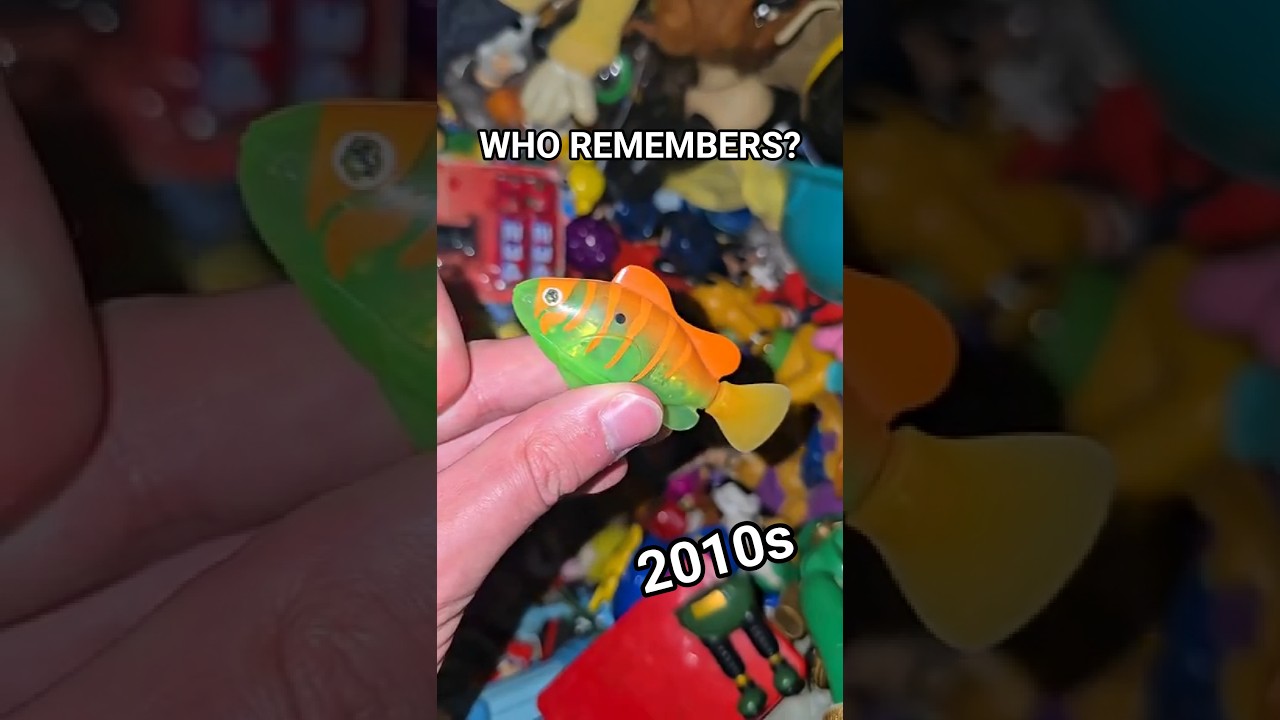 I bet you never had one of THESE #robofish #nostalgia