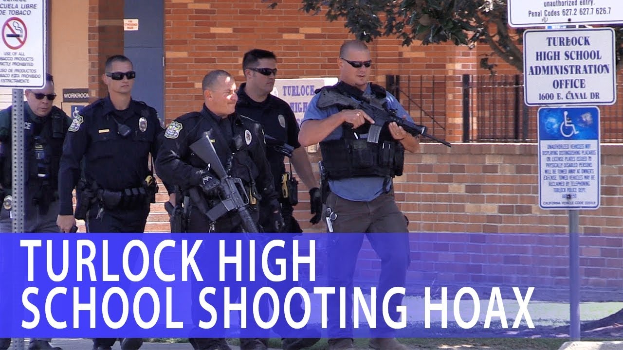 Turlock High School Shooting Hoax