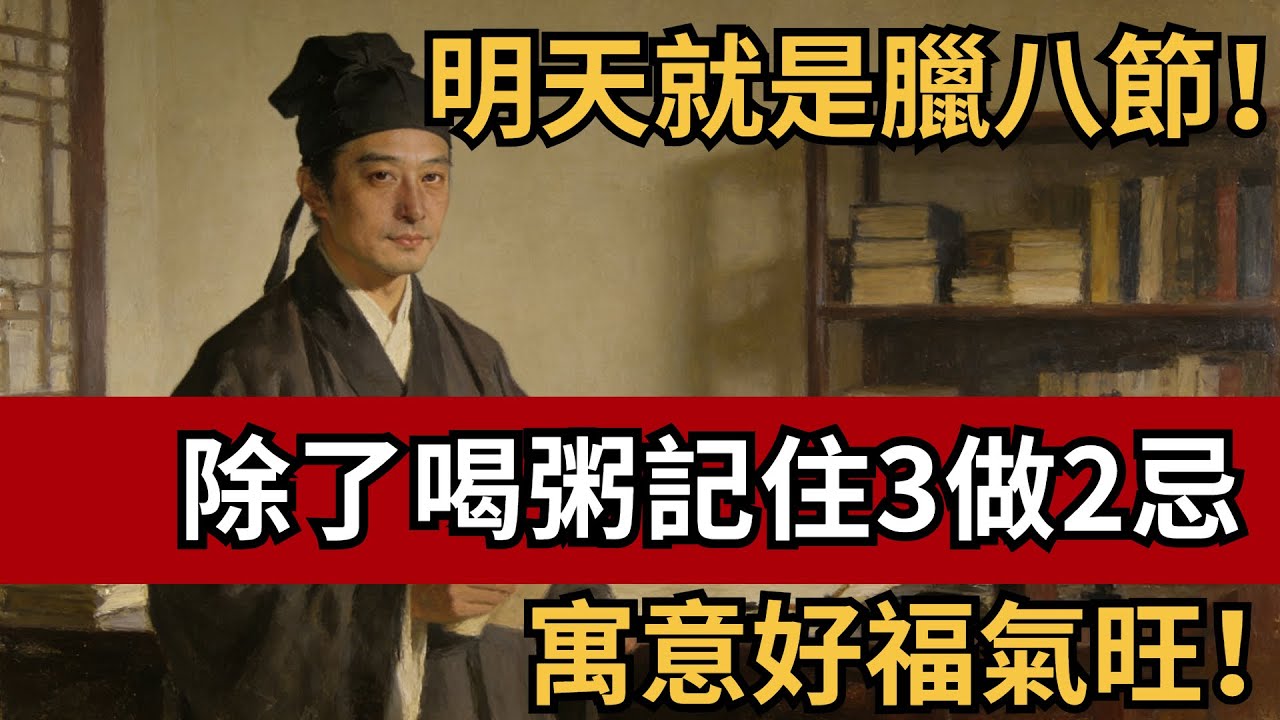 明天就是臘八節！除了喝粥，記住「3做2忌」，寓意好福氣旺！【市井國學談】#國學智慧 #傳統文化 #玄學 #命理#臘八節