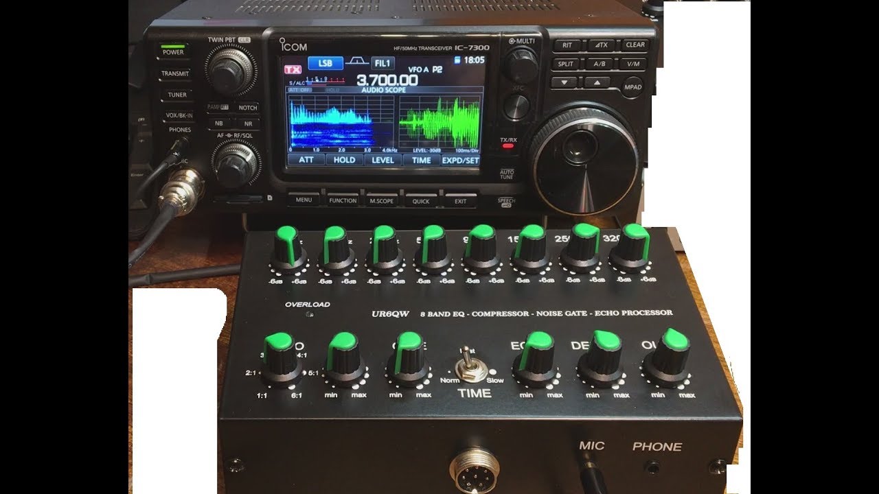 Обзор EQ V.5 UR6QW с IC-7300