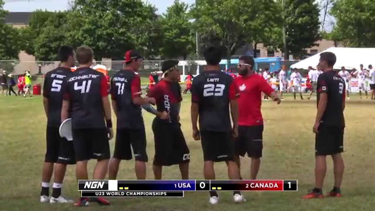 2013 U23 World Championships - USA vs Canada - Finals (M)