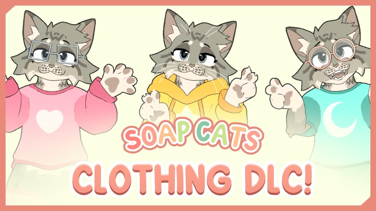 SoapCats: Clothing Pack 1 DLC (VRChat Avatar Base)