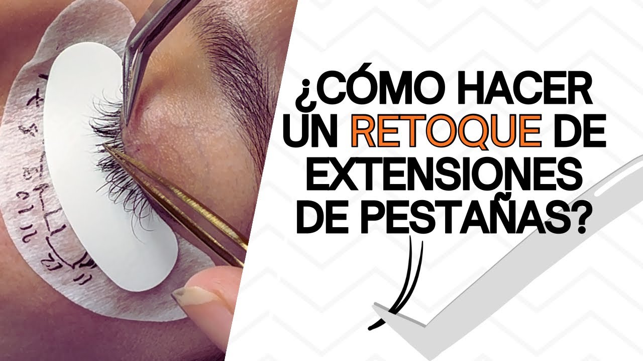 Cómo hacer el relleno de extensiones de pestañas correctamente | paso a paso 