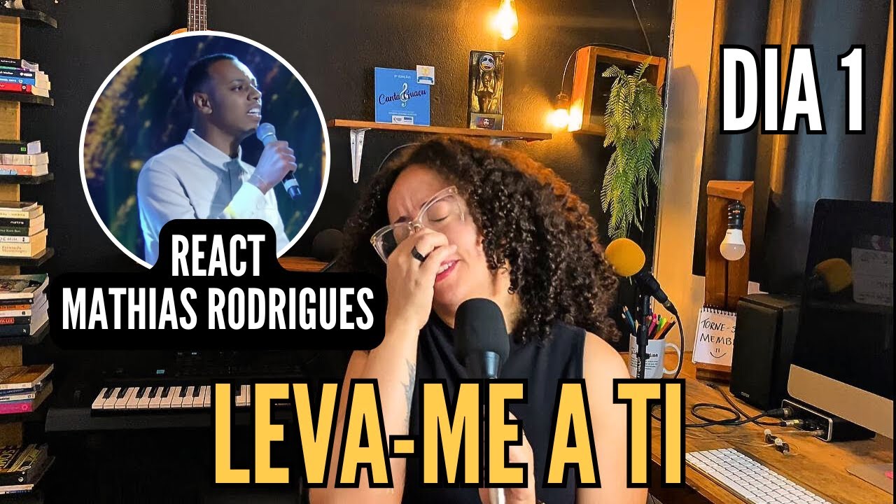 Mathias Rodrigues canta Leva-me a Ti no SHADOW BR Gospel - REACT (Dia 1)