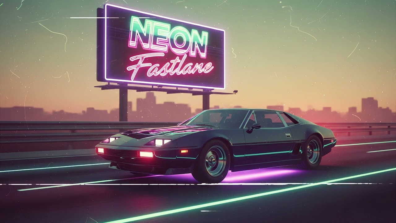 Neon Fastlane – Synthwave Acceleration Through Electric Nights