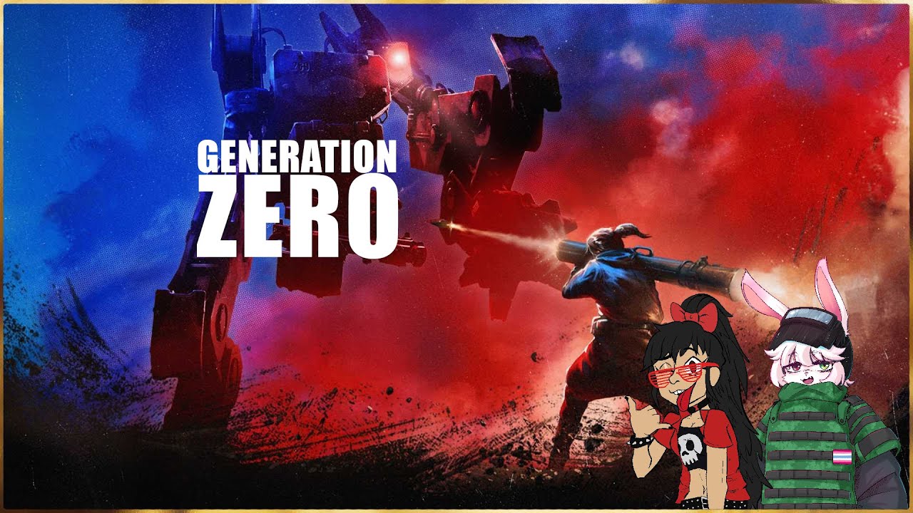 Kenzie Continues The Long War Against the Bots w/ Bunny| Generation Zero [#10]