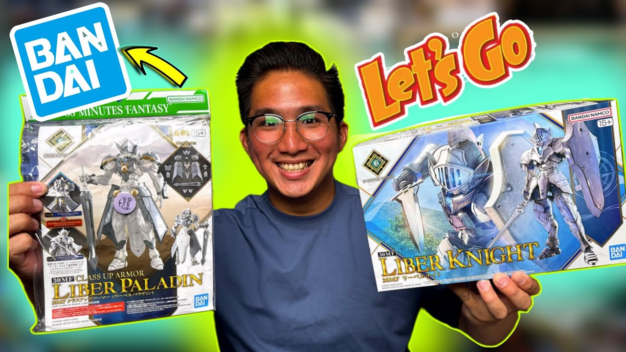 Fantasy Kit Bandai yang Wajib DiKoleksi! !  30 Minutes Fantasy - Liber PALADIN [ REVIEW ]