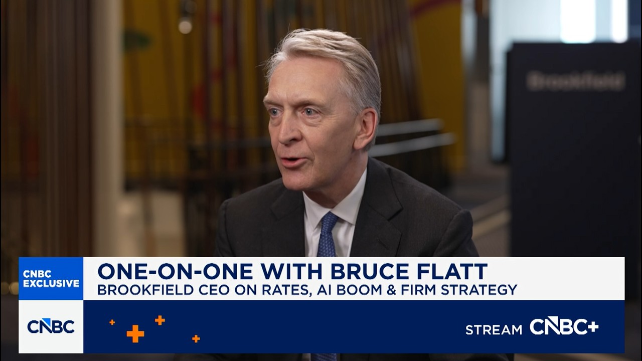 Brookfield CEO Bruce Flatt joins CNBC at Brookfield's 2026 Investor Day