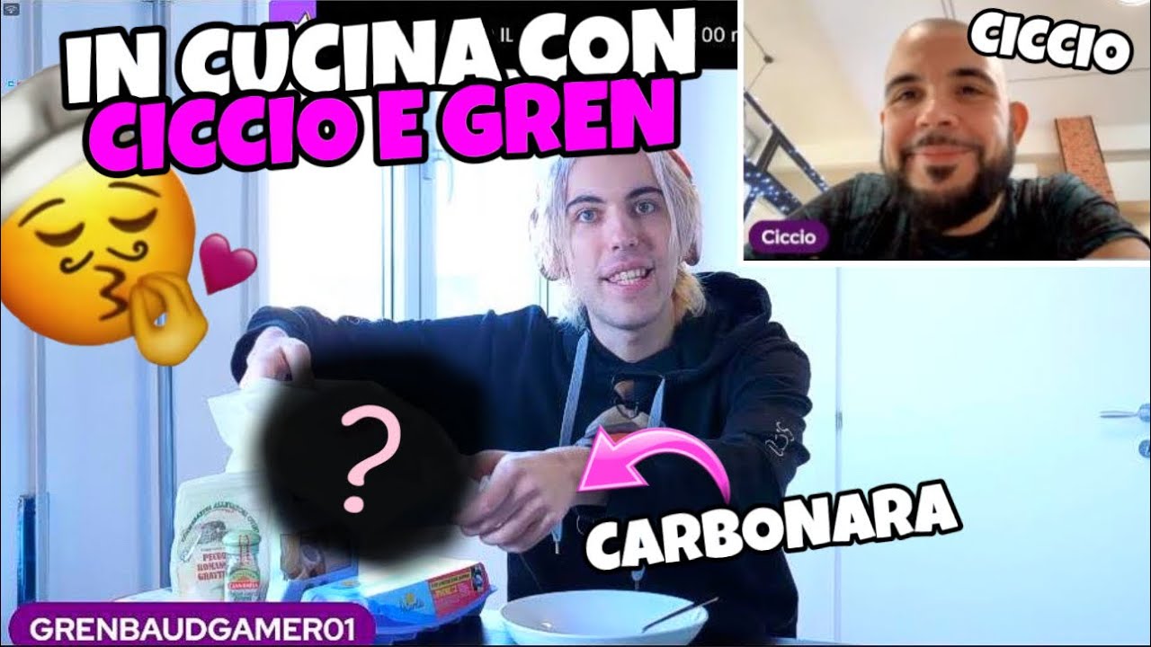 IN CUCINA CON GRENBAUD E CICCIOGAMER89!!👨🏻‍🍳🎪