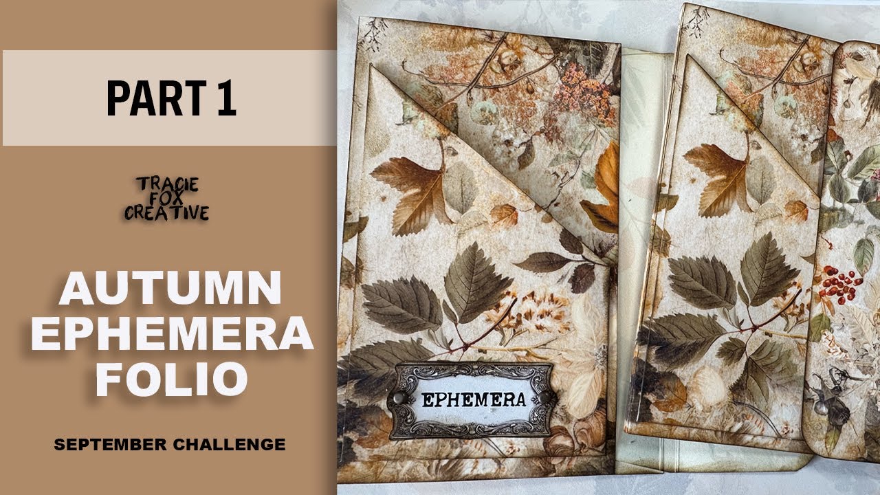 September Autumn Ephemera Folio Challenge ✨
