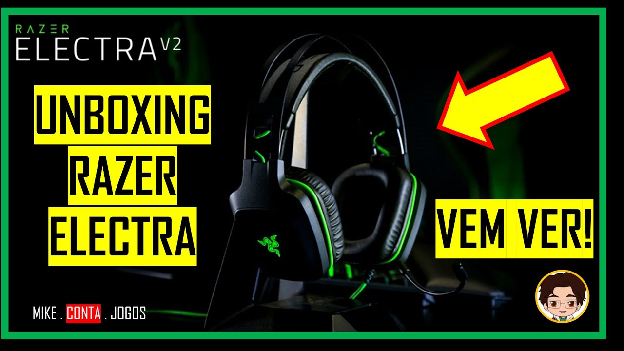 UNBOXING RAZER ELECTRA V2