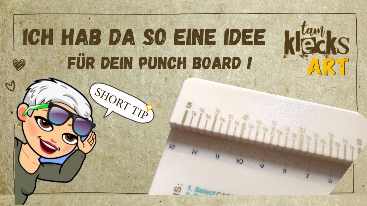Bessere Lesbarkeit auf dem Punch Board