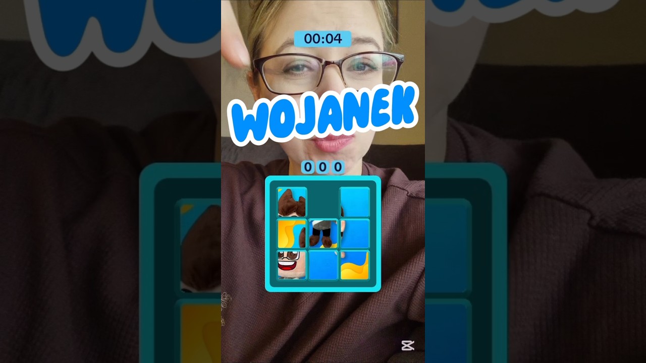WOJANKOWA UKŁADANKA MASKOTKI 