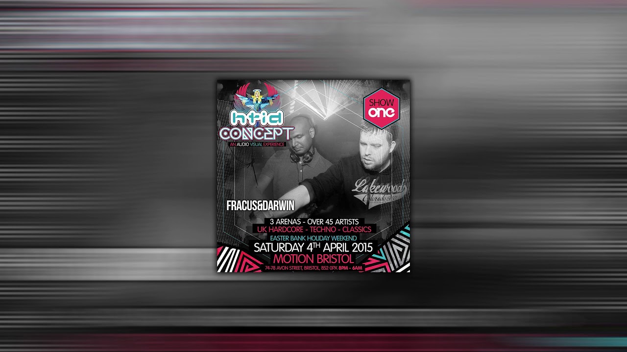 Fracus & Darwin (MC Skatty) @ HTID Concept, Bristol (04.04.15) - FULL SET
