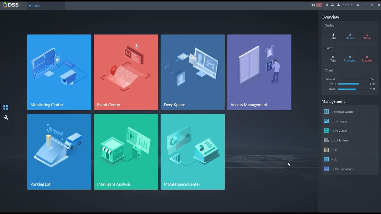 DSS Professional - поиск в архиве по эскизам
