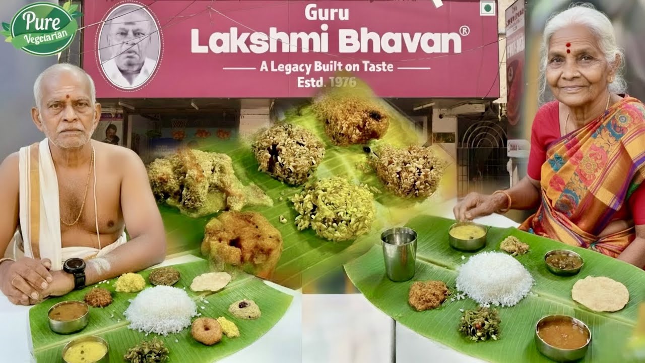 தினமும் பாரம்பரிய முறையில் ஐயங்கார் சைவ கல்யாண விருந்து நடத்தும் GLB |Best Veg Restaurant In Chennai