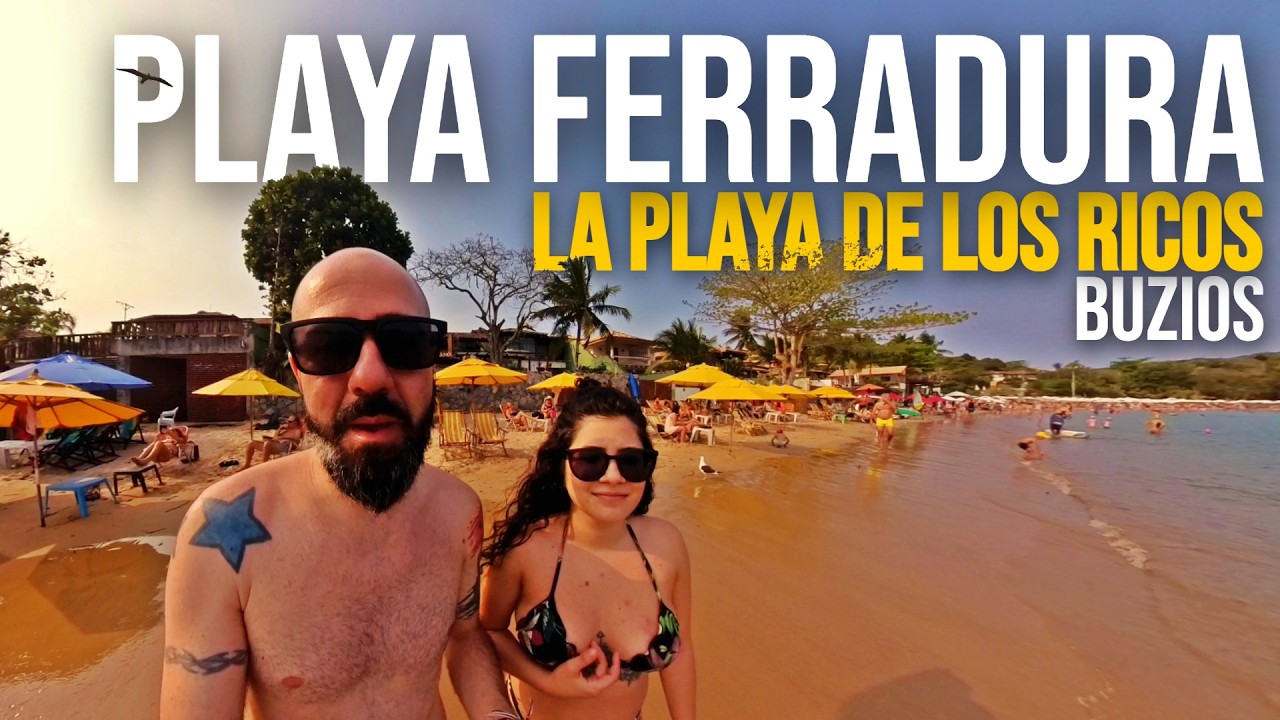 Playa Ferradura 🏖️ Buzios LA PLAYA DE LOS RICOS 🤑