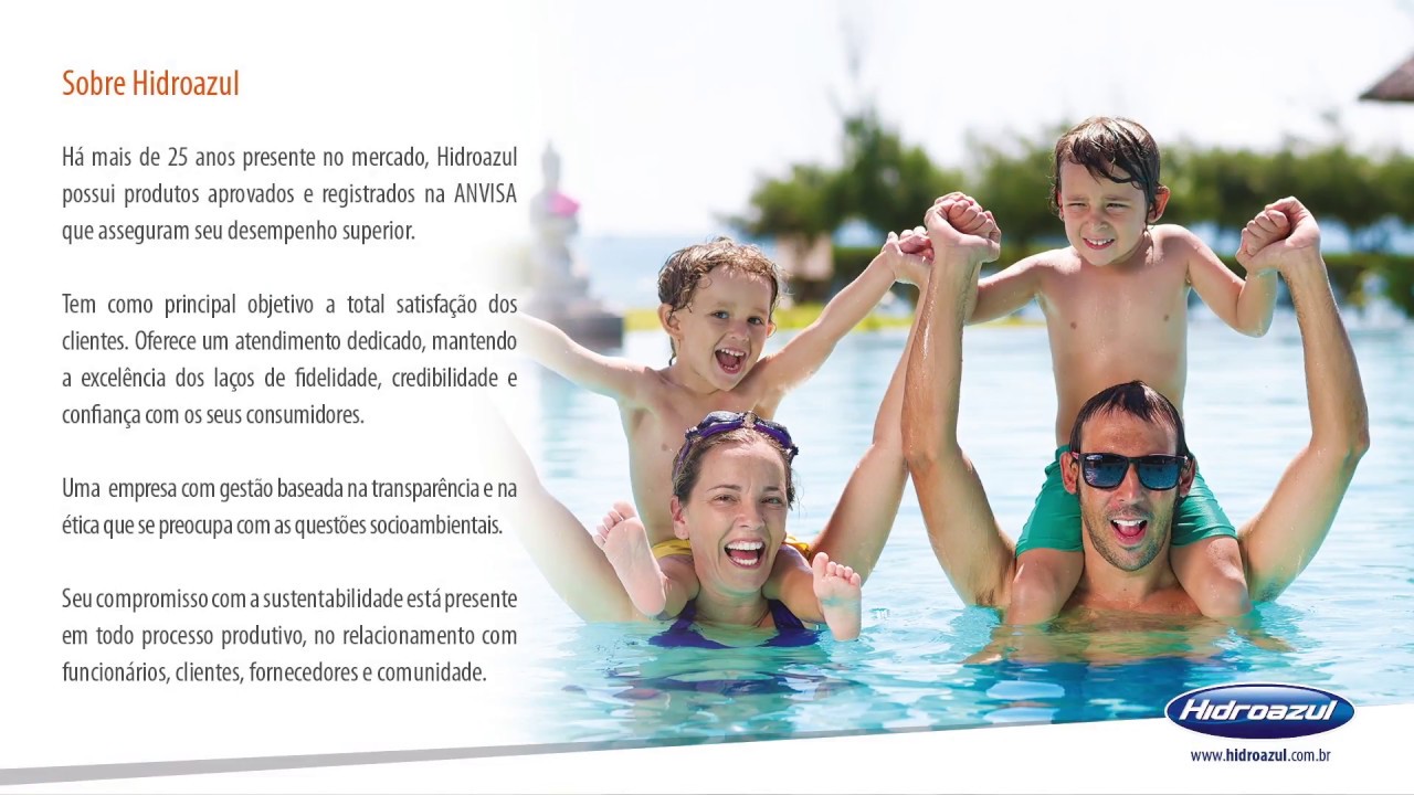 Conhe&ccedil;a a Hidroazul e nossa linha de produtos!
