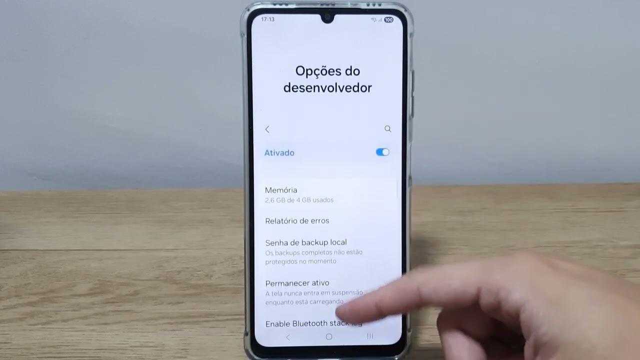Galaxy A16 - Como ativar ou desativar o desbloqueio de OEM