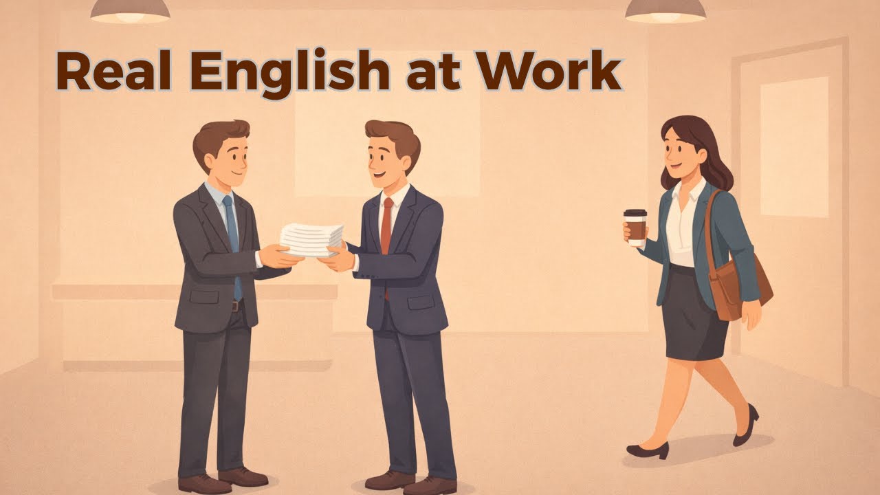 English for Work: Real Office Conversations | Listening Practice