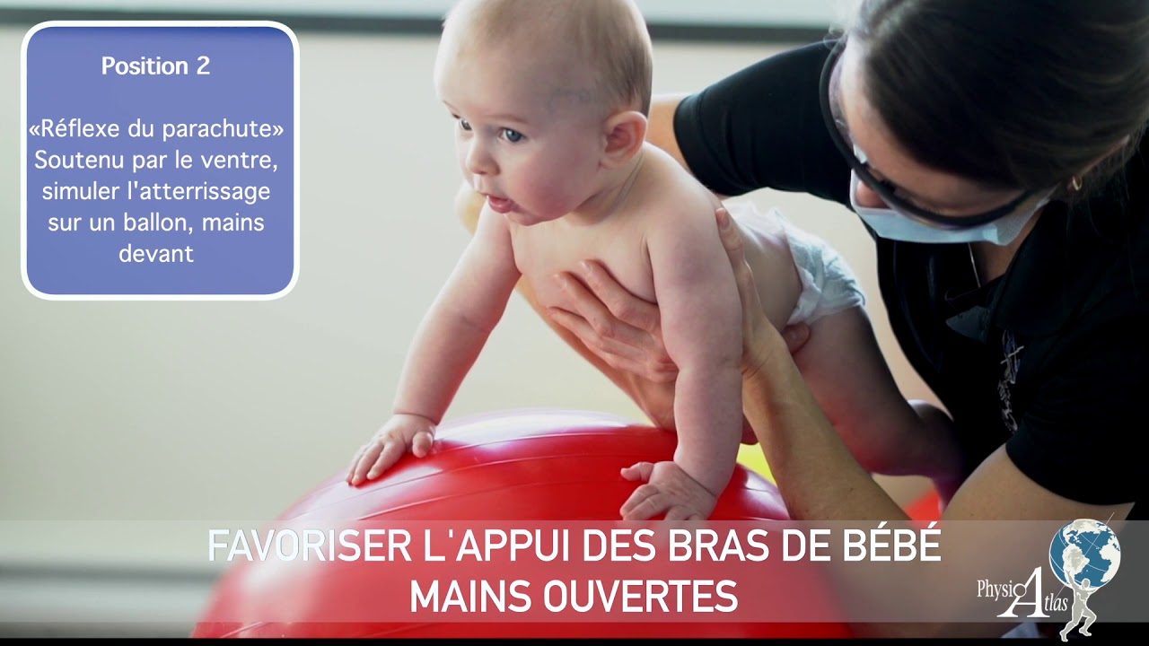 Exercice de réadaptation : Pédiatrie (Renforcement/mise en charge sur les bras)