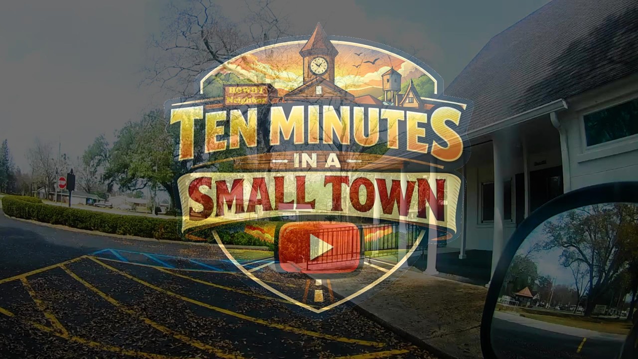 10 Minutes in a Small Town - Around the block and Some! Try not to see this.