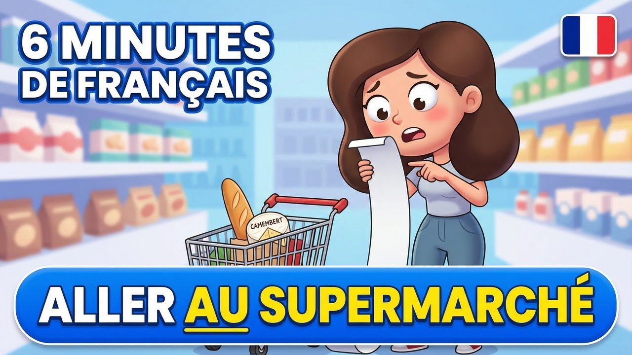 6 Minutes de Franais: Aller au supermarch