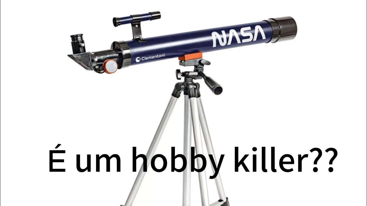 Review Telescópio 50mm, como é Saturno com ele? #telescopio #telescope #astronomia 