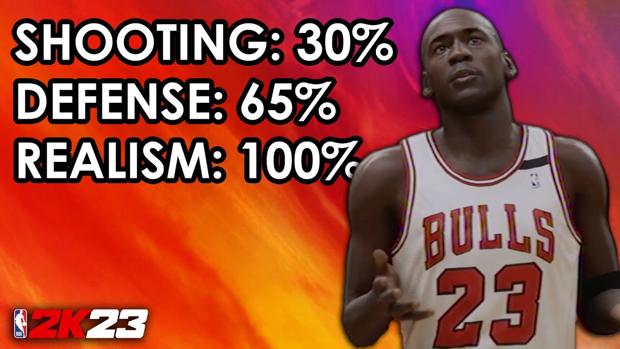 Realistic Game Sliders for NBA 2K23!