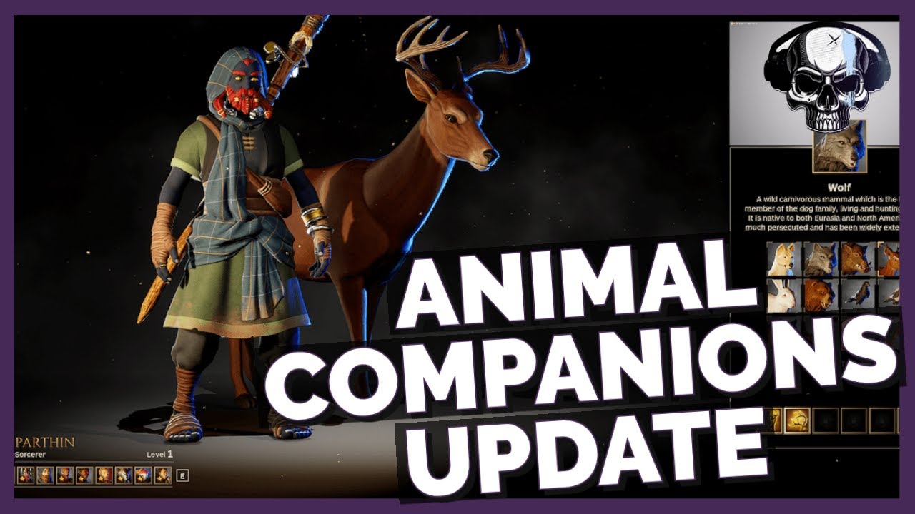 The Waylanders - Animal Companion Update (Alpha 0.33)