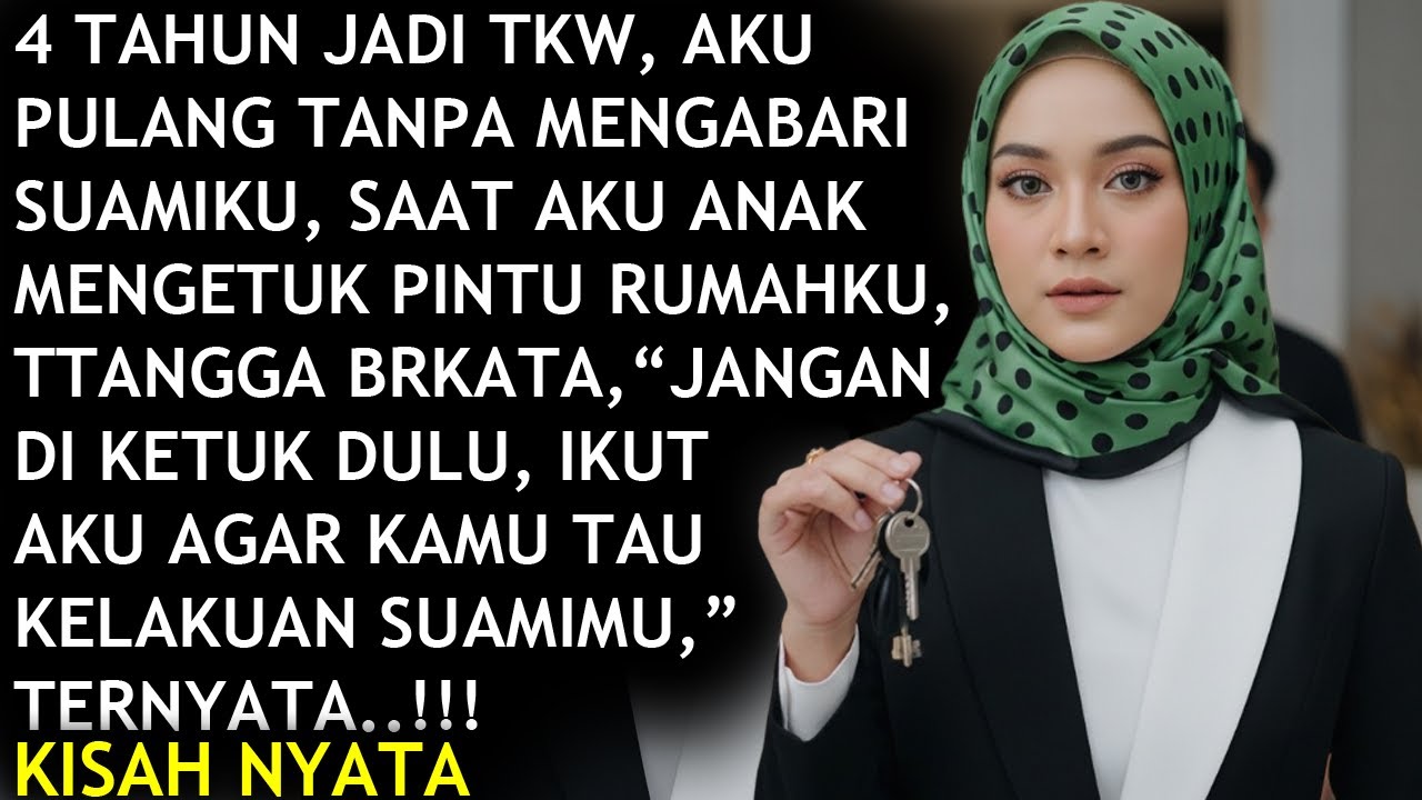 SAAT AKU PULANG SETELAH JADI TKW TETANGGAKU BERKATA, 