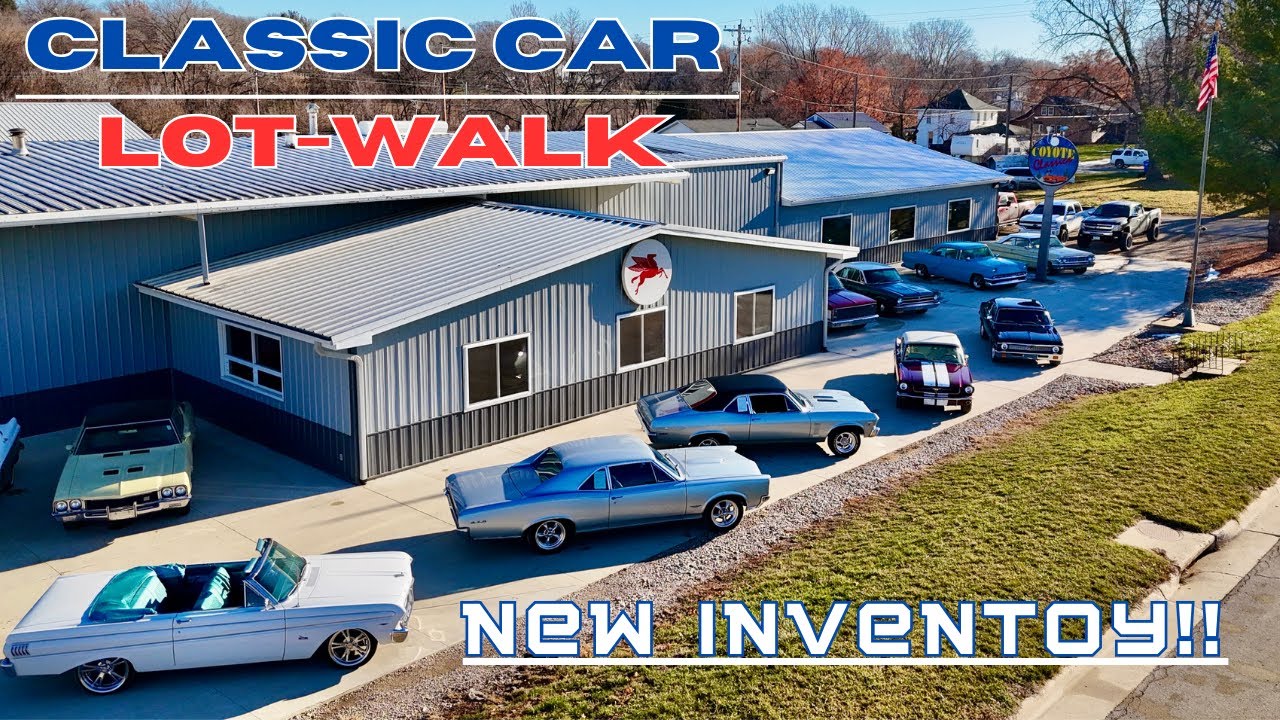 New Inventory! Classic Car Walk Around & Driving a bad A$$ Chevy Nova