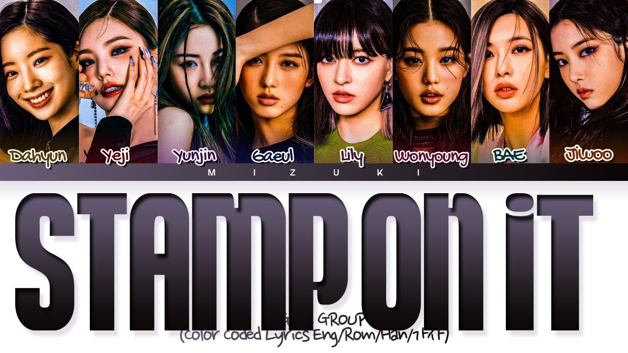 [Request #116] How Would GirlGroup Sing - 'Stamp On It' (Color Coded Eng/Rom/Han/가사)