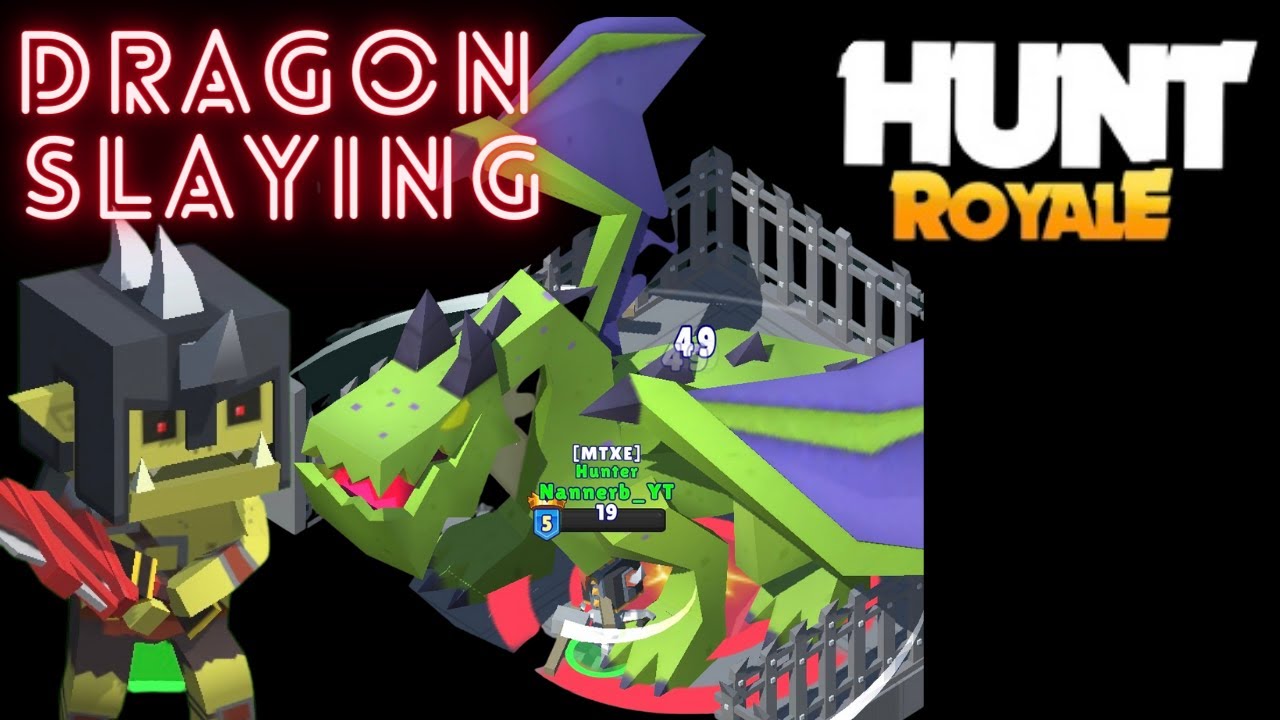 Hunt Royale! Dragon's Dungeon with Randoms! + some strategy